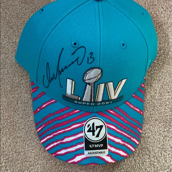 Set of 3 SUPERBOWL LIV signed hats from Dan Marino - Picture 3 of 4